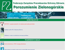 Tablet Screenshot of federacjapz.pl